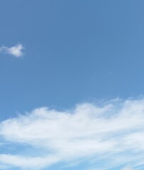 Obraz premium blue sky with clouds