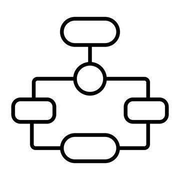 Algorithm Flow Icon