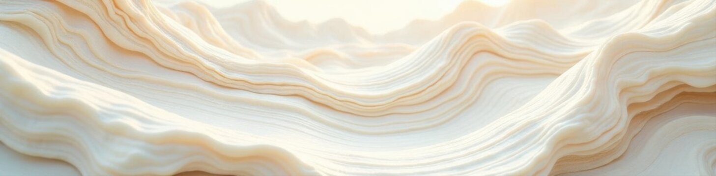 Swirling alabaster formations, creamy white hues, mineral, translucent