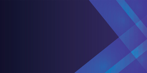 Obraz premium Abstract Blue Geometric Background With Diagonal Arrow Shapes For Business Technology