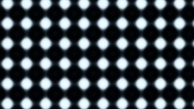 Black and White Optical Illusion Diamond Pattern Animation