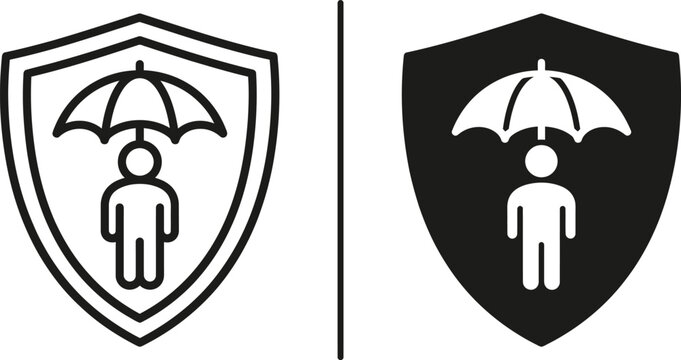 Shield Icon Vector Illustration for Security and Protection