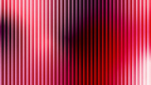 Abstract composition showcases vertical crimson streaks flowing across a dark background.