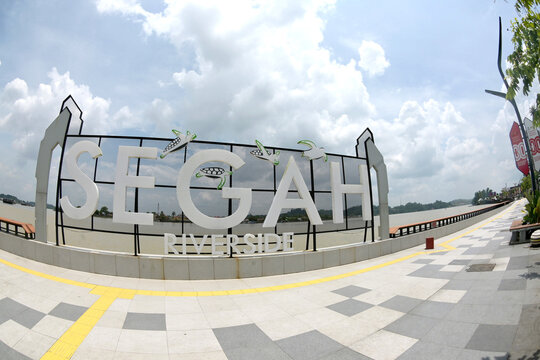 Segah River landmark in Berau