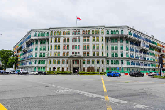 Old hill street police station, Singapore 