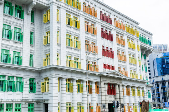 Old hill street police station, Singapore 