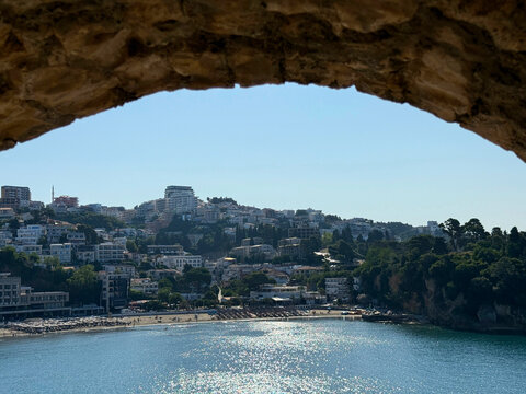 Montenegro Adriatic sea Ulcinj town