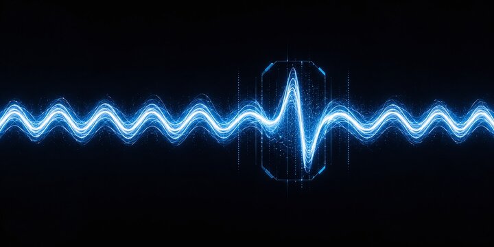 AI Anomaly Detection Signal in Digital Data Stream