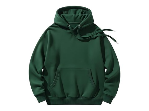 A classic solid black cotton pullover hoodie for casual everyday fashion wear