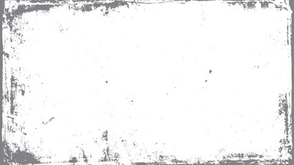 Fototapeta premium Grunge border vector background with distressed edges and dirty damaged texture for abstract overlay designs