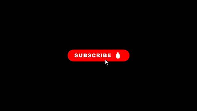 Thanks for Watching Ending Screen Animation with YouTube Subscribe Button and Bell Icon, Seamless Loop Social Media Channel Outro Motion Graphics, Digital Video Marketing Call to Action Layout