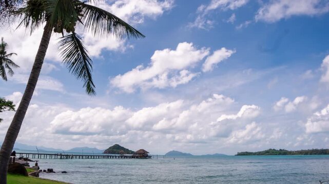 The most beautiful viewpoints Koh Mak (Ko Kut) Trat, Thailand.