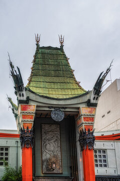 Grauman's Chinese Theater on Hollywood Boulevard in Hollywood, California, USA.