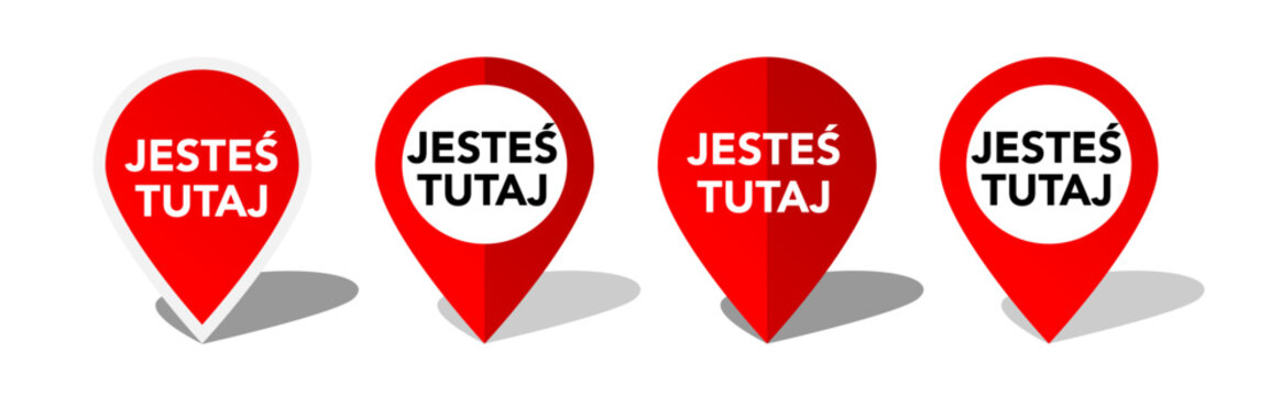 Jesteś tutaj / You arę Herę in Polish