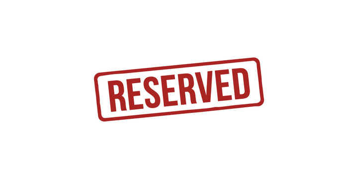 Red rectangular rubber stamp graphic with reserved text for document status indication.