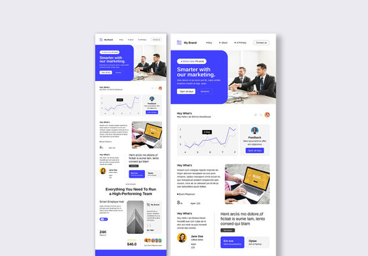 Business Web Site Design Template