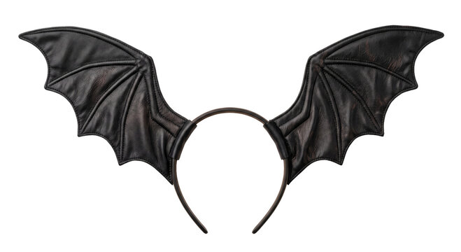 Black bat wings headband for costume parties and Halloween celebrations
