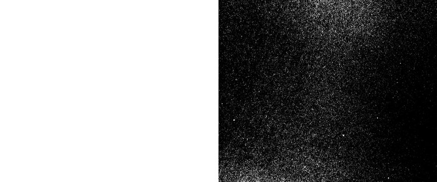 Minimalist split screen background, stark white and grainy black contrast texture, abstract dual tone composition for modern design