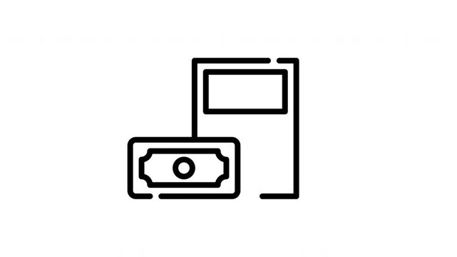 Tax form and dollar bill money concept suitable for finance and taxrelated designs, accounting articles, business presentations, and marketing materials.
