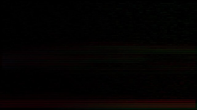 CRT tv screen no signal glitch effect. Television static noise VFX, visual video effects stripes background.