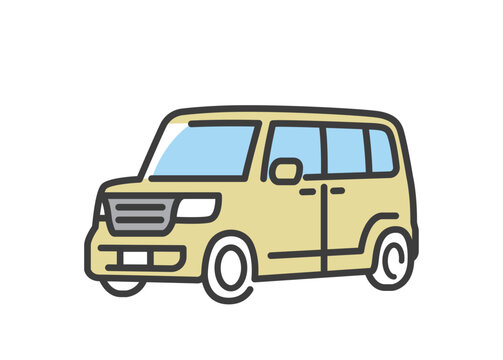 乗り物のシンプルなイラスト