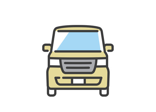 乗り物のシンプルなイラスト