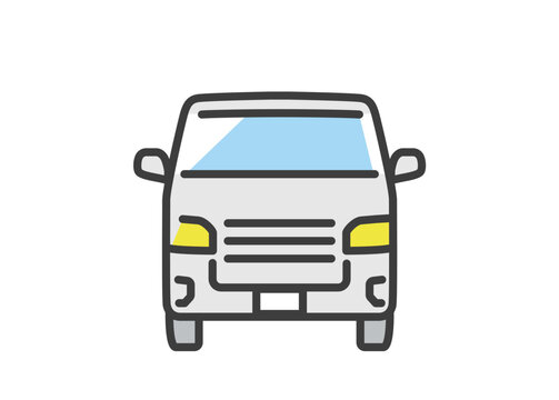 乗り物のシンプルなイラスト
