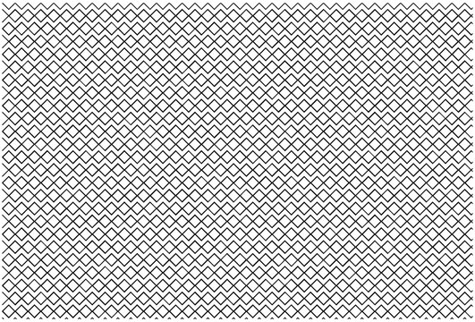 A detailed black and white geometric pattern featuring repeating zigzag lines and intricate diamond shapes for modern design backgrounds