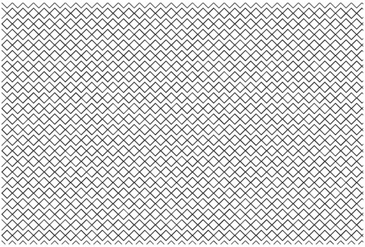 A seamless black and white abstract geometric pattern featuring intricate diamond shapes and lines for modern design backgrounds