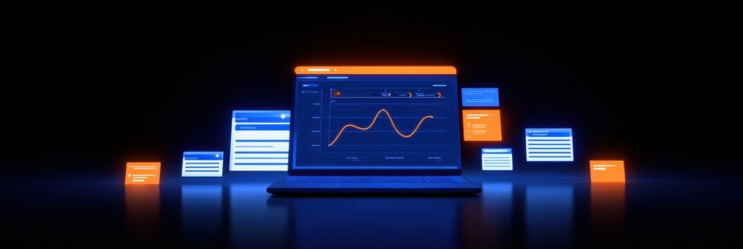 AI demand forecasting dashboard for online education