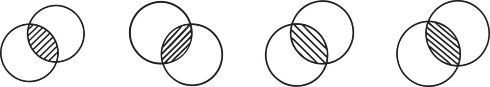 Image editing icon set with superimposition and color matching tools, editable line vector graphics.
