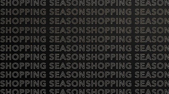 Black friday and cyber monday sale shopping discount luxury retail promotion special offer background featuring a stylish black shopping bag design concept