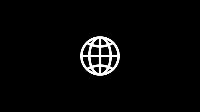 World icon animation