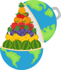 Fototapeta premium Food world day