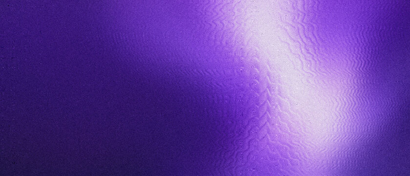 Deep purple grain, soft wavy ripple pattern, ethereal abstract digital backdrop, web banner., luminous violet glow