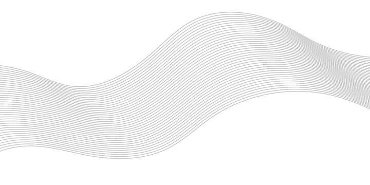 Abstract wave pattern in gradient gray scale