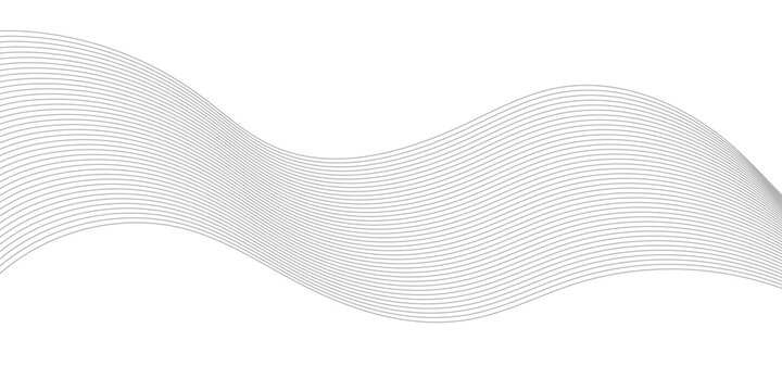 Abstract wavy lines digital art background