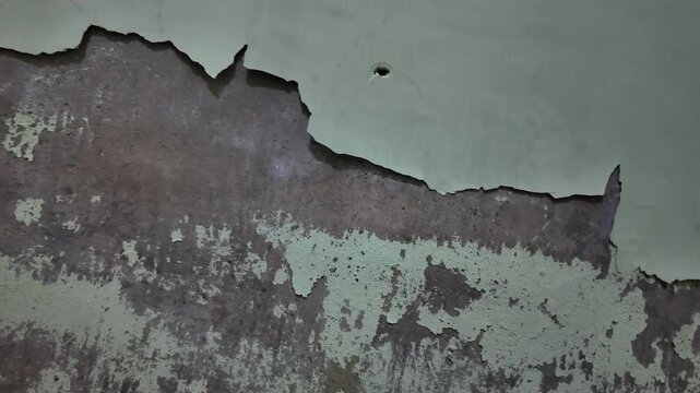 Black mold, mildew, fungus on wall inside the house. Condensation is the most common cause of mold growth