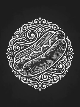 Chalk Board Hot Dog Images – Browse 2,478 Stock Photos, Vectors