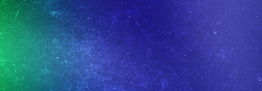 Deep blue and teal gradient grunge background featuring subtle dust scratches for modern technology poster designs.