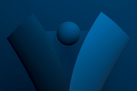 3D Deep Focus Digital Background