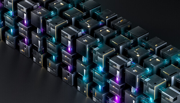 3D Data Center Light Network