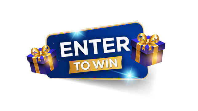 Enter to win banner template