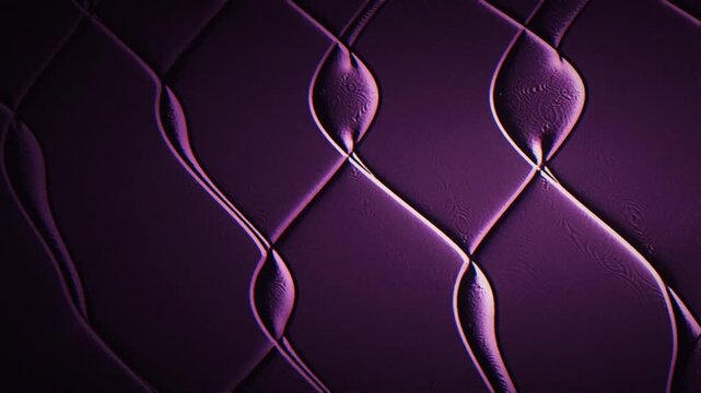 Dark cinematic pink and rose liquid caustics with embossed relief texture, seamless loop for motion backgrounds, titles, VJ sets, and screensavers.