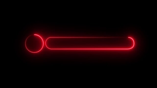 live streaming neon text frame animation. Neon glowing cyan and purple color square rectangle picture frame icon animation border frame shape rotating display screen.