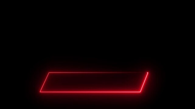 live streams with this animated neon intermission overlay Neon Sign looping face am and chat for live streaming ,Frame border HUD element.