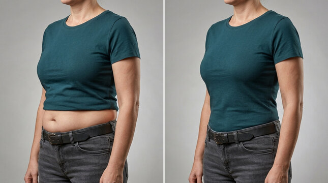 Body Transformation Before and After: Weight Loss, Slimming, Fitness Results
