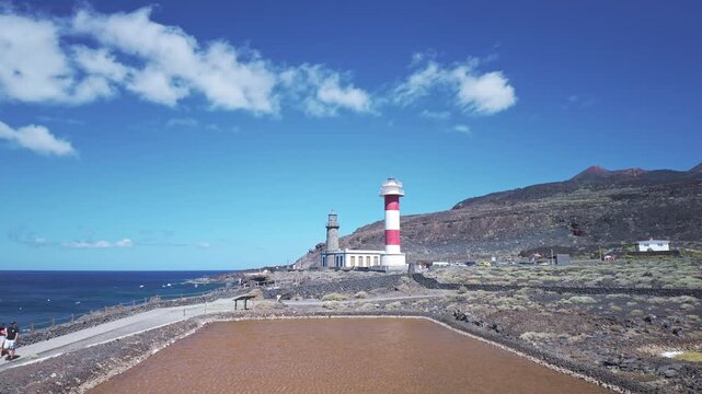 Fuencaliente Lighthouses and Salt Pans on La Palma Coast