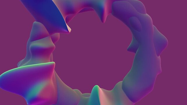 An organic iridescent background expanding with colorful magenta, green, and purple gradients, ideal for creative media.music videos and album art, fashion and beauty brand campaign