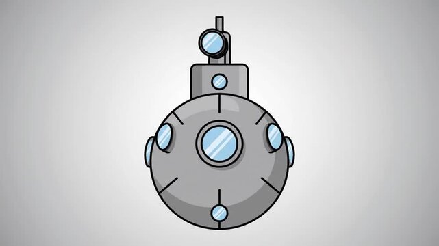 Underwater submersible research vessel